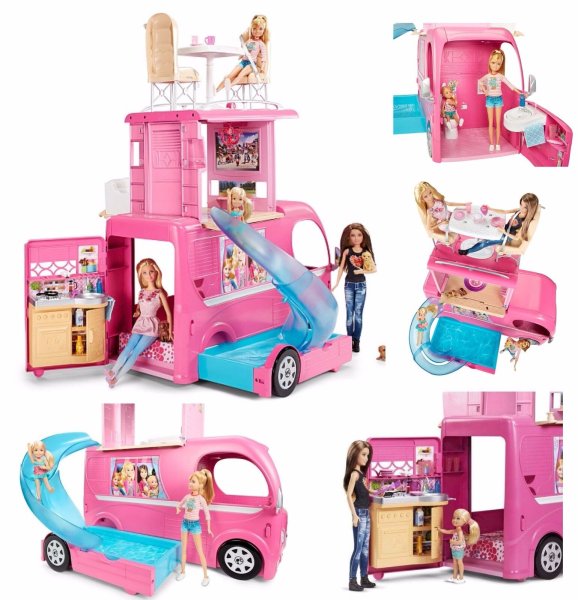 Mattel Barbie cjt42 Барби новый фургон для путешествий