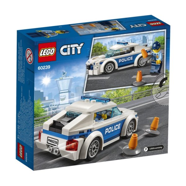 Конструктор LEGO City Police автомобиль полицейского патруля 60239