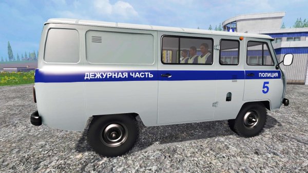 УАЗ полицейский 3909