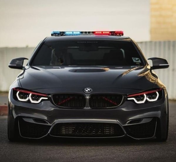 BMW m4 Police