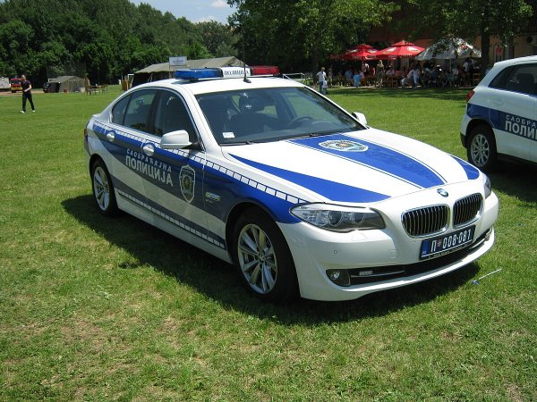 BMW 5 f10 Police