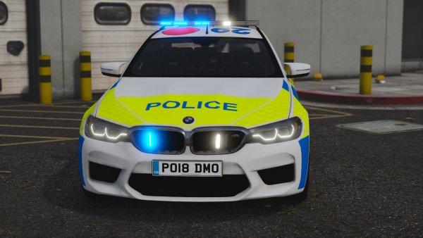 BMW m5 Police