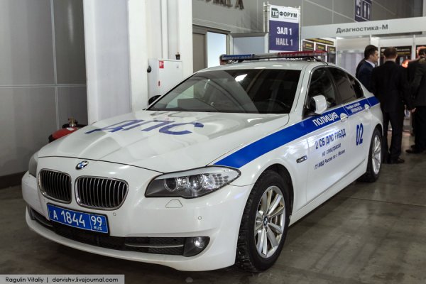 BMW f10 Police Moscow