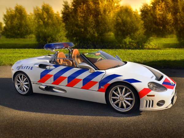 Holland Police Spyker c8 Spyder