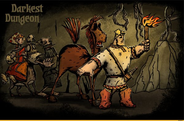 Алеша Попович Darkest Dungeon