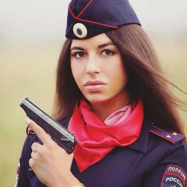 Девушки полицейские России