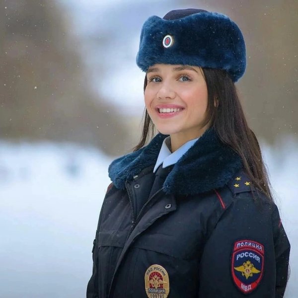 Зимняя Полицейская форма женская