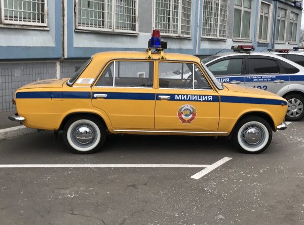 ВАЗ 2107 милиция СССР ГАИ