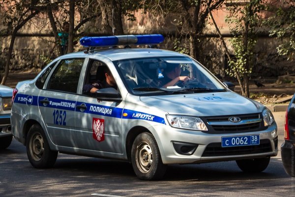 Лада Гранта полиция