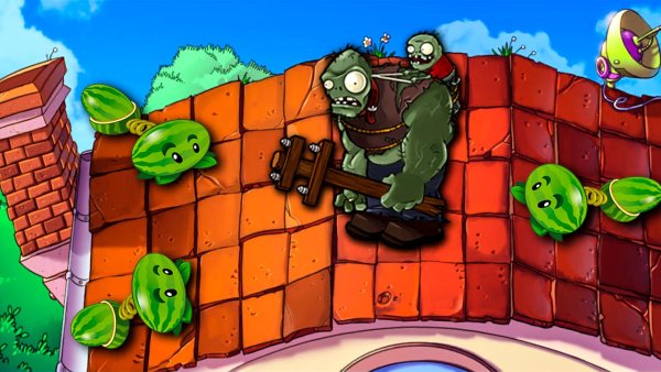 Plants vs Zombies Арбузопульта