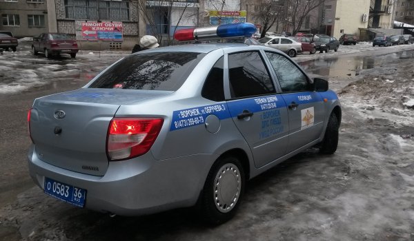 Полицейская Лада Гранта