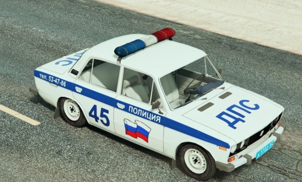Машина полиция мультик