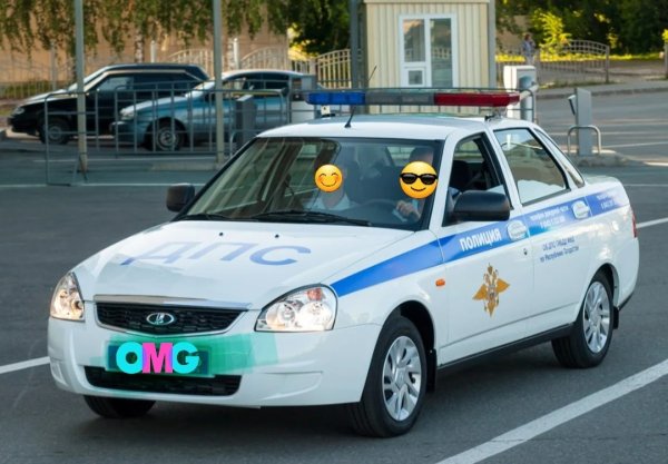 ВАЗ Лада Приора 2170 полиция