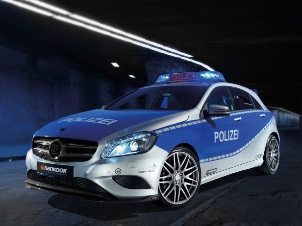 Полицейский Мерседес w205