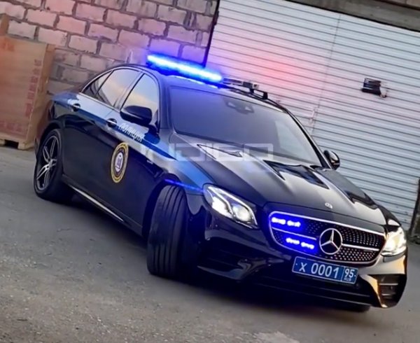 Чеченская полиция Mercedes AMG E 53