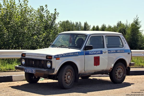 ВАЗ 2121 Нива милиция Niva