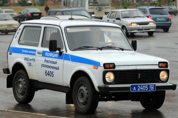 Нива 21214 полиция