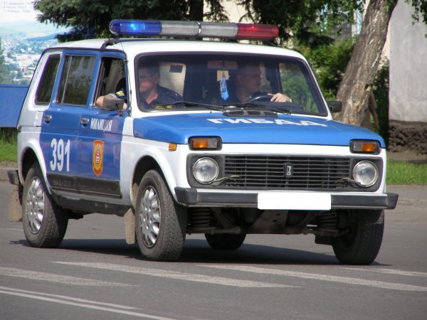 ВАЗ 2121 Нива милиция