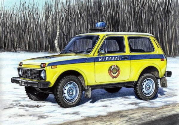 ВАЗ 2121 Нива ГАИ