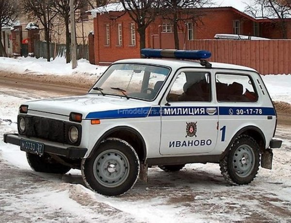 Нива 21213 полиция