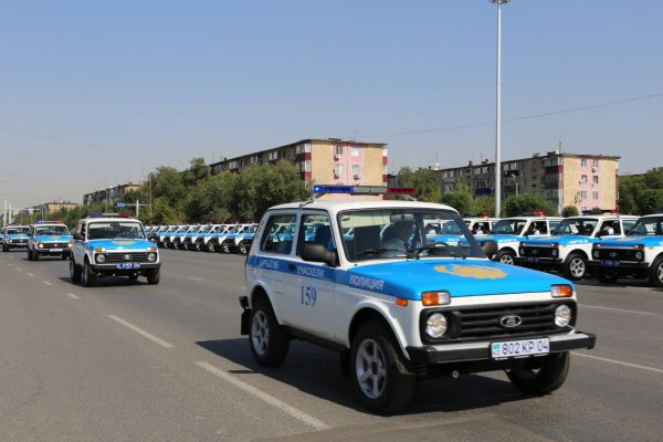 Полицейские автомобили Казахстан