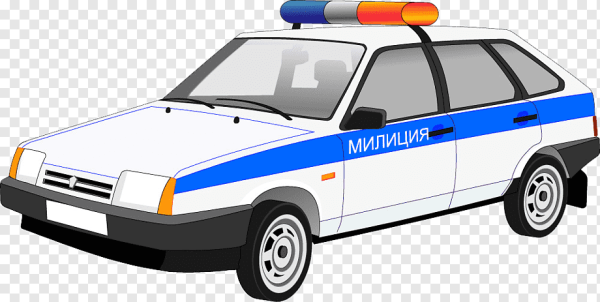 ВАЗ 2108 ДПС рисунок сбоку