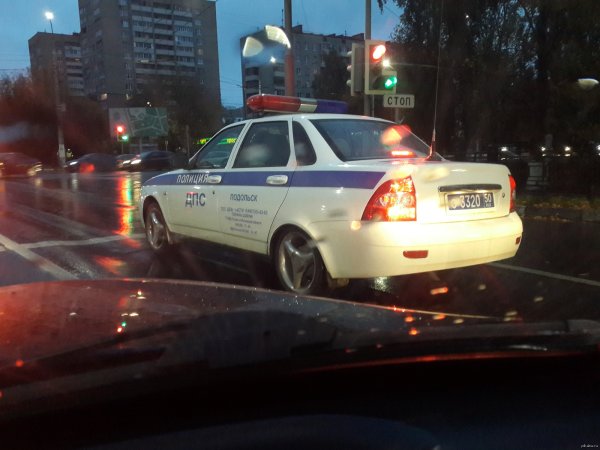 Лада Приора 2110 ДПС ГИБДД