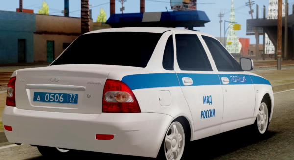 ВАЗ Лада Приора 2170 полиция