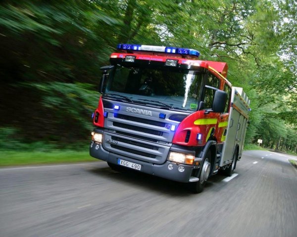 Пожарная машина Scania p310