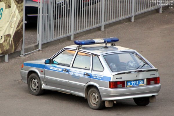 Полицейская ВАЗ 2114