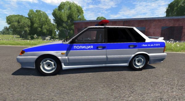 ДПС машины ВАЗ 2115