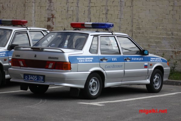 ВАЗ 2115 Samara полиция