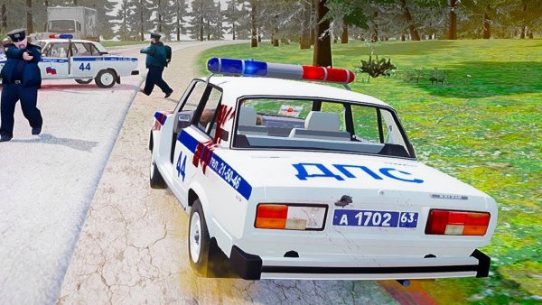 ГТА Криминальная Россия полиция ДПС
