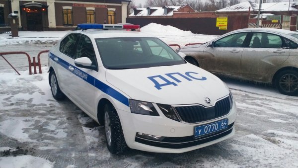 Škoda Octavia полиция