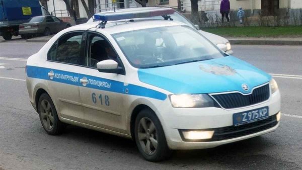 Шкода Октавия полиция