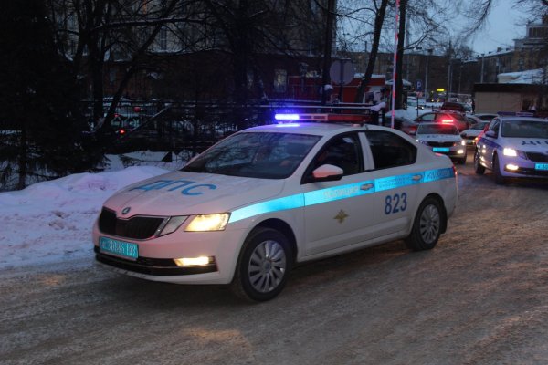 Патрульная Шкода Октавия ДПС