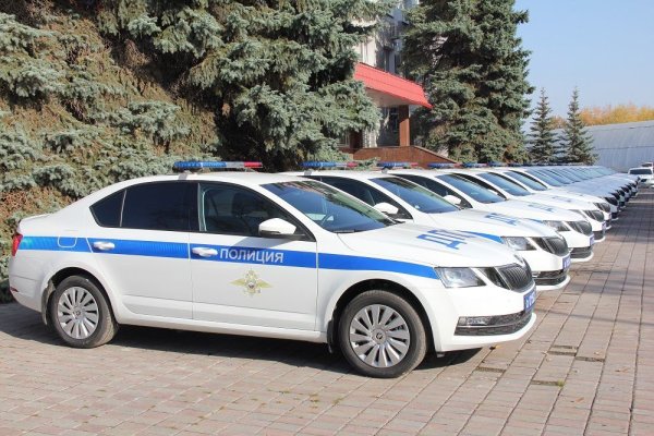Полицейская Шкода Октавия а7