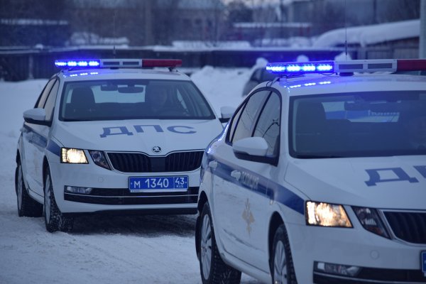 ДПС Skoda Octavia с мигалкой