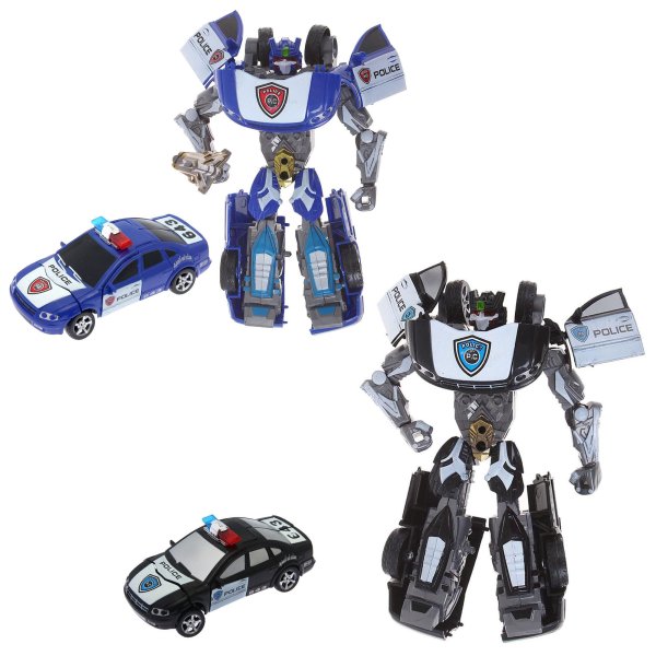 Трансформер Happy well Police Robot 82050