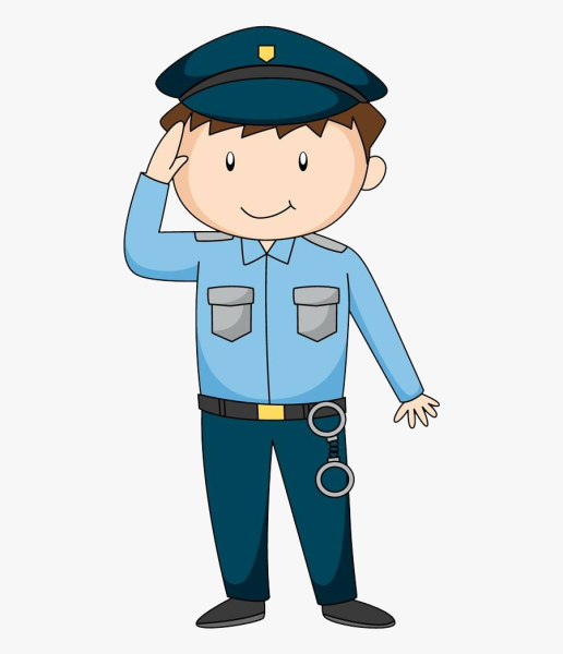 Полицейский рисунок
