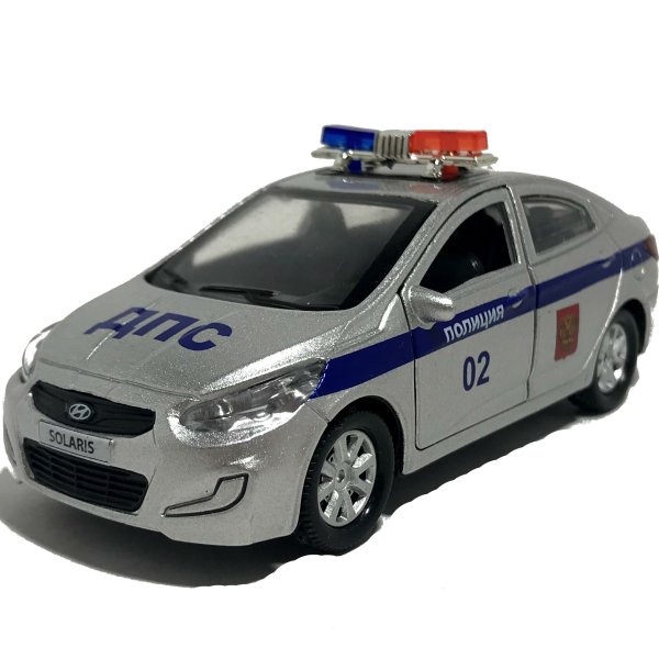 Hyundai Solaris полиция