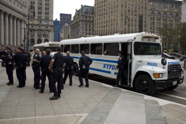 NYPD автобус