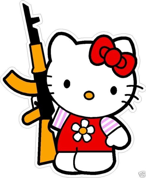 Hello Kitty ak47