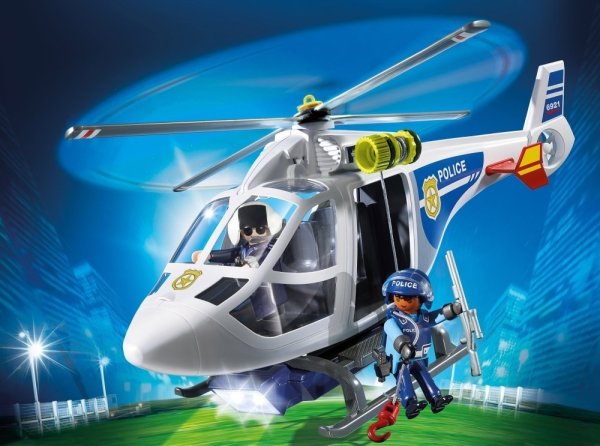 Полицейский вертолет Playmobil