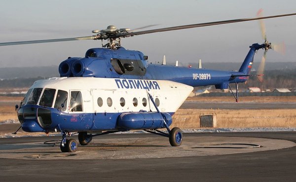 Полицейский вертолет России ми 8