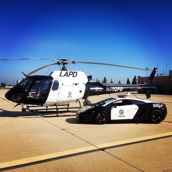 LAPD Lamborghini