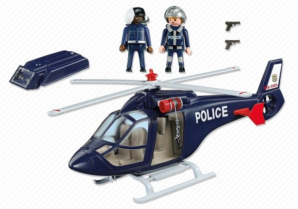 Полицейский вертолет Playmobil