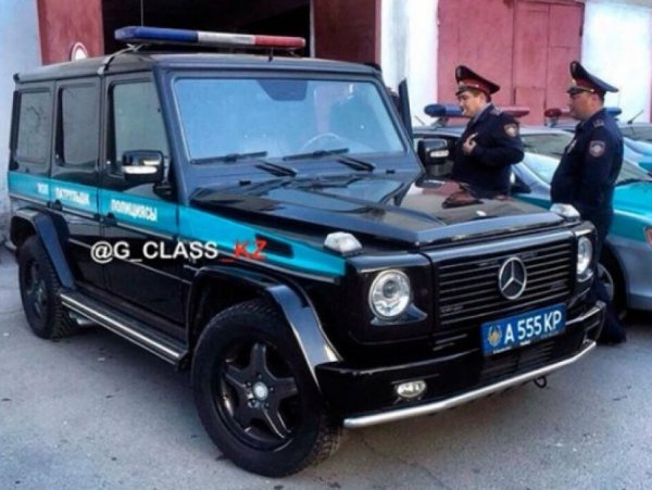 Машина полиция Мерседес g350