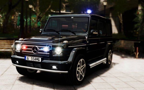 Mercedes Benz g55 AMG бандит