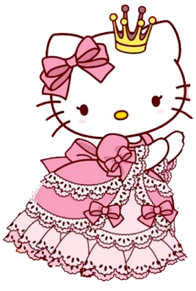 Hello Kitty с короной